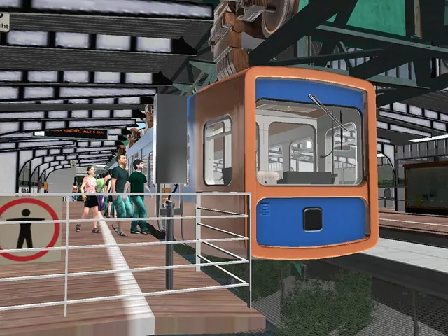 Suspension Railroad Simulator