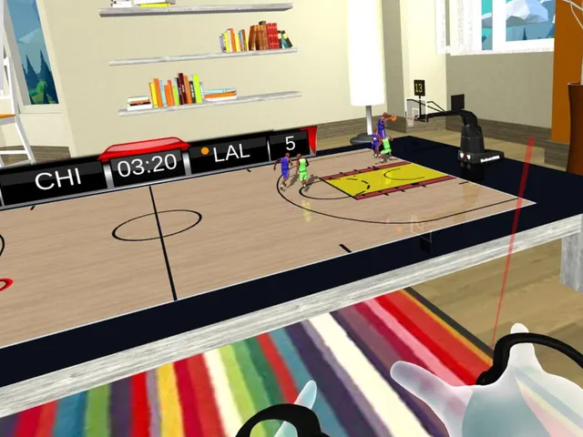 Tabletop Basketball VR