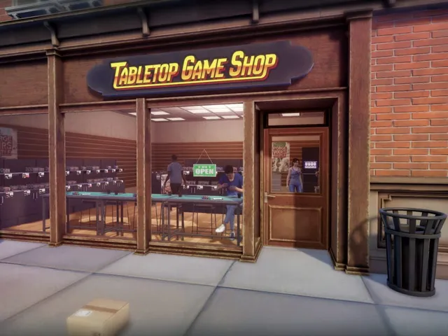 Tabletop Game Shop Simulator