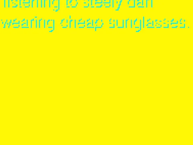 The Bombs Have Been Dropped, I am Listening to Steely Dan and Wearing Cheap Sunglasses.