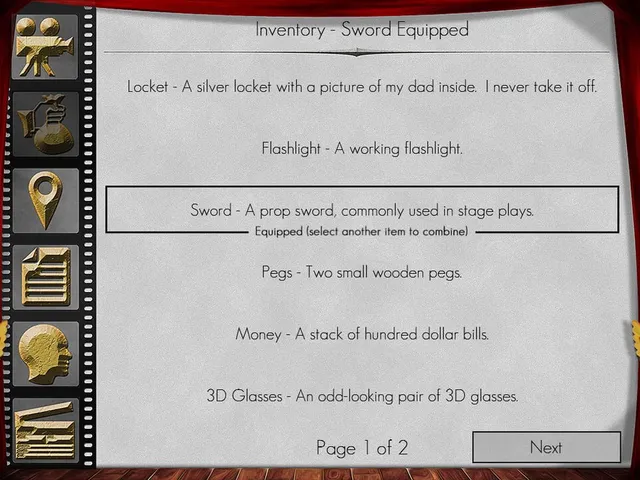 The Filmmaker - A Text Adventure