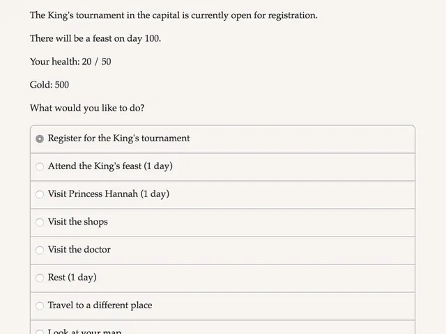 The Great Tournament