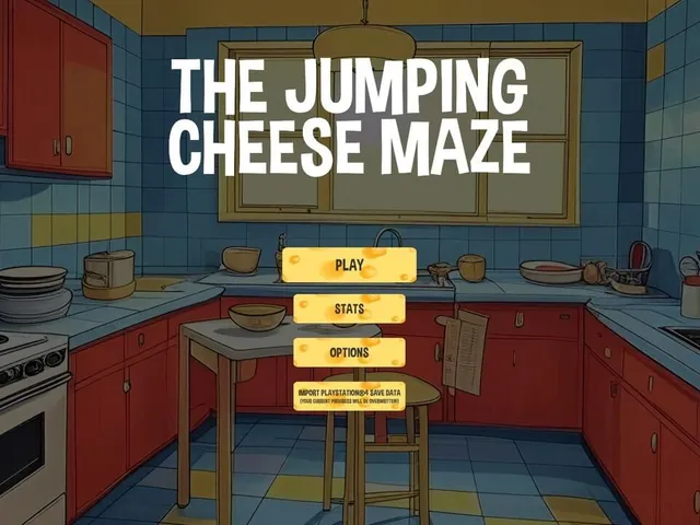 The Jumping Cheese Maze
