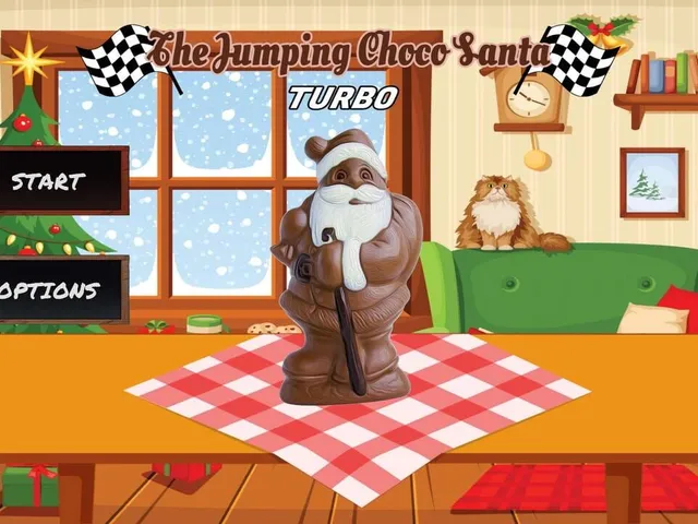 The Jumping Choco Santa: Turbo