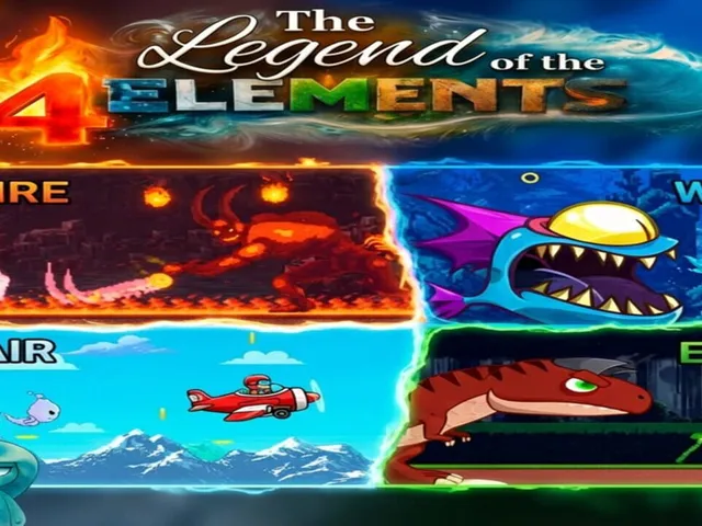 The Legend of the 4 Elements