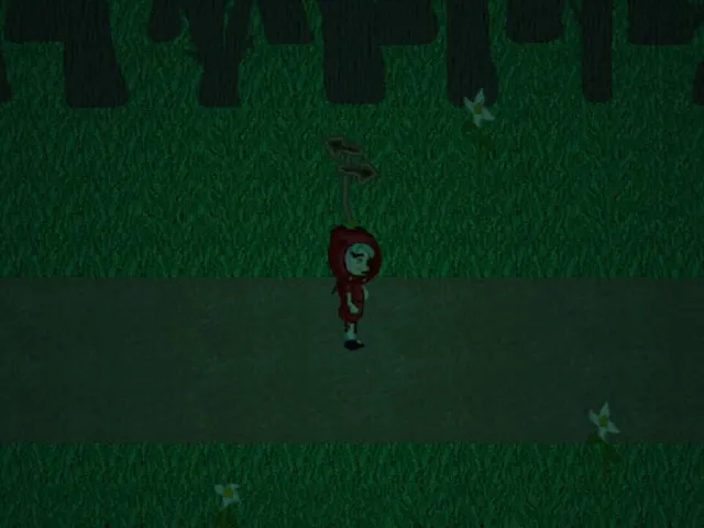 The Miserable Crimson Hooded Girl