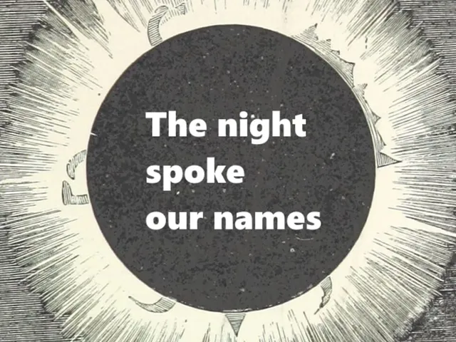 The night spoke our names