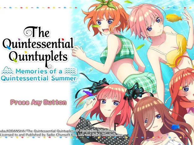 The Quintessential Quintuplets: Memories of a Quintessential Summer