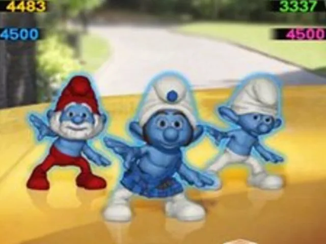 The Smurfs Dance Party