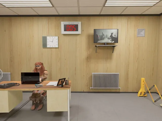 The Waiting Room: An Existential Simulation