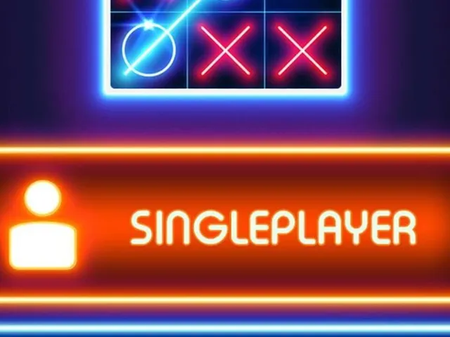 Tic Tac Toe Glow