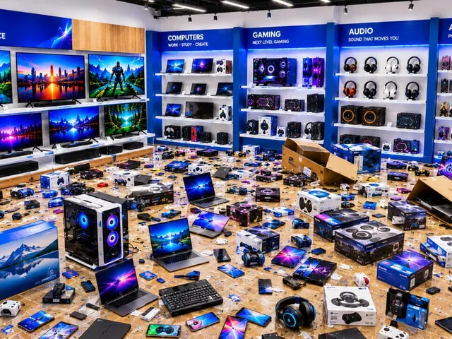 Tidy Up: Electronic Store Simulator