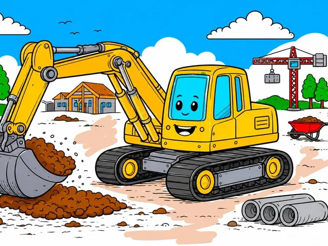 Tiny Builders Coloring Book for Kids