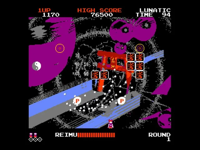 Touhou 1: The Highly Responsive to Prayers NES Demake