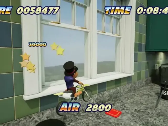 Toy Stunt Bike: Tiptop's Trials