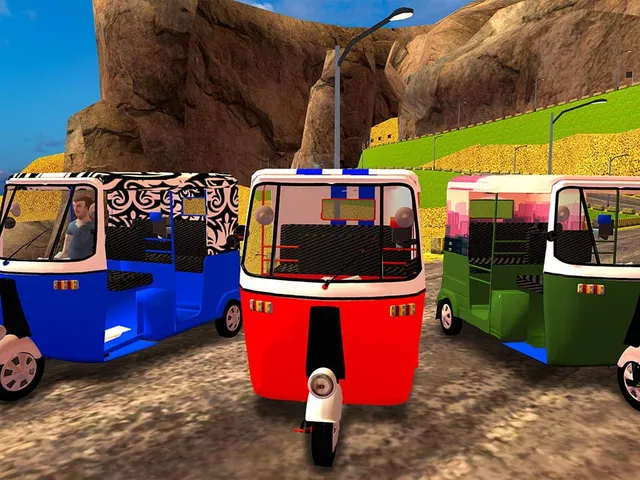 Tuk Tuk Extreme: Real Car Driving Simulator & Parking 2023 Car Games 3D Vehicle