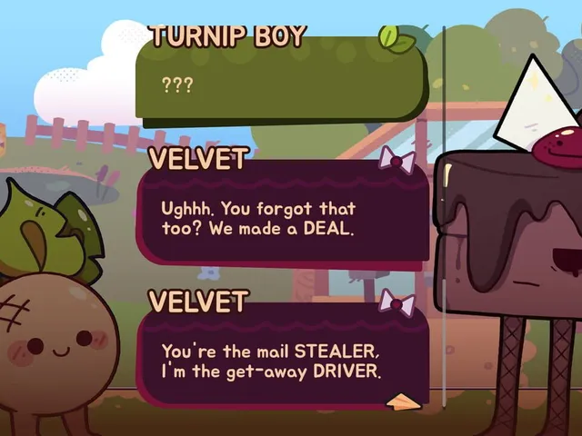 Turnip Boy Steals the Mail