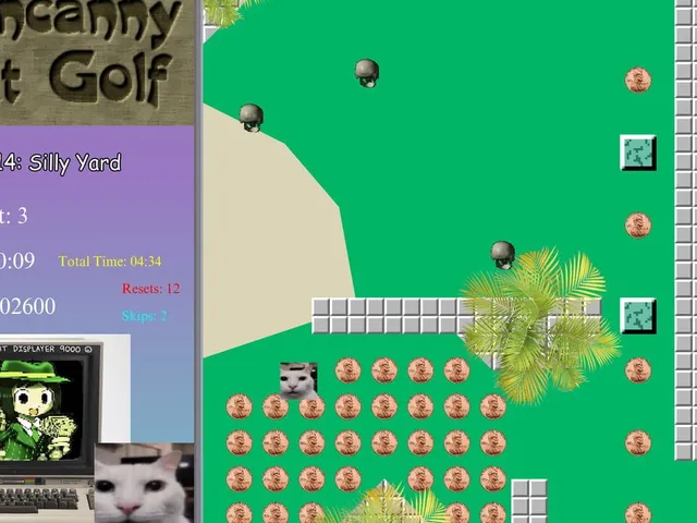 Uncanny Cat Golf