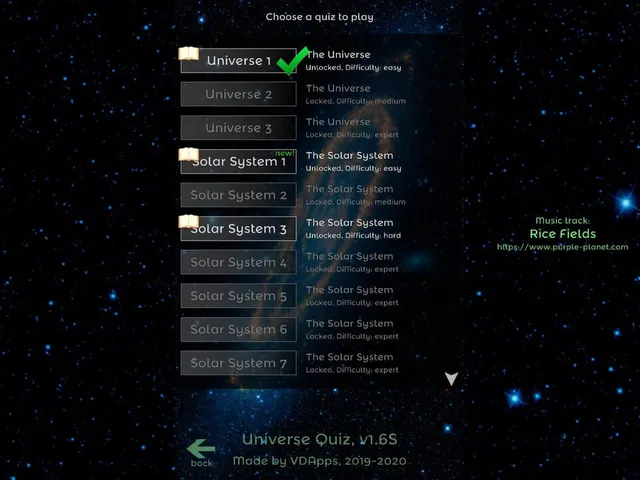 Universe Quiz