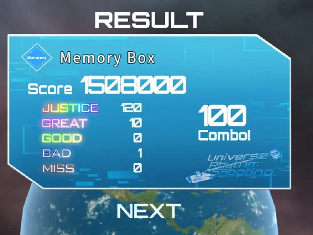 Universe Rhythm Shooting