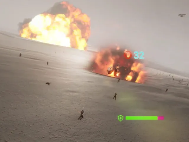 VR Lunar Base Skirmish: Control the Moon