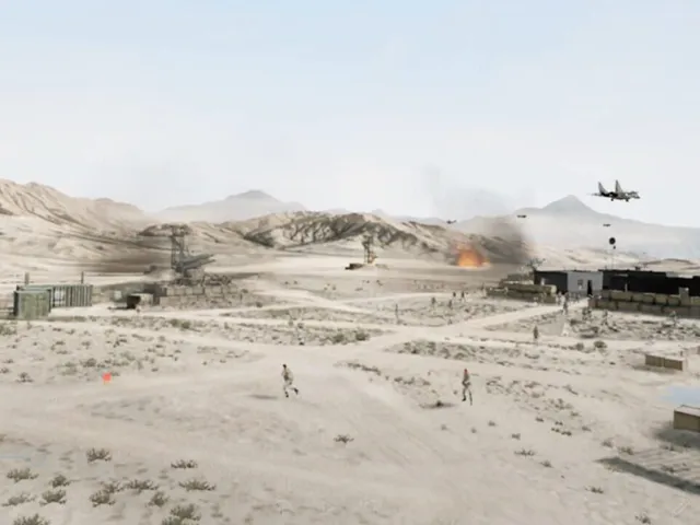 VR Modern Wars: Advance Under Air Raid