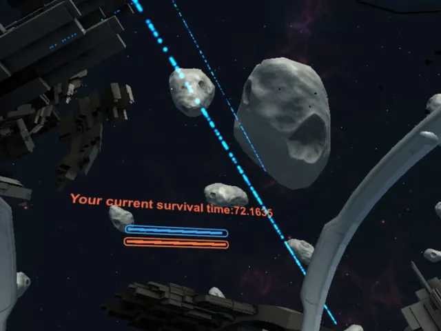 VR Spaceship Battle