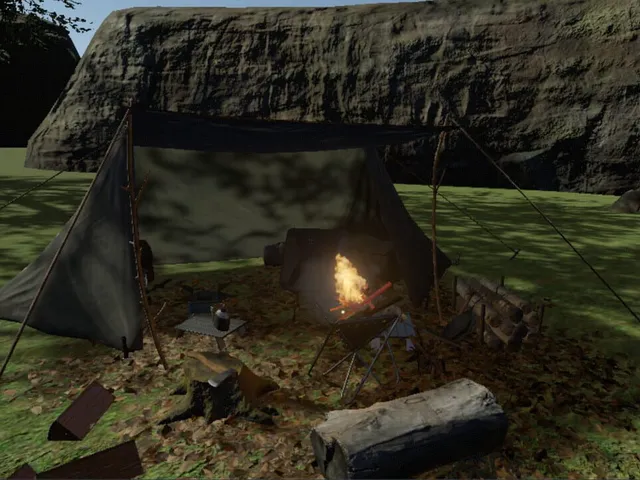 VR takibi ~bonefire simulator~
