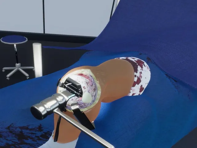 VR TKA Surgery Simulator