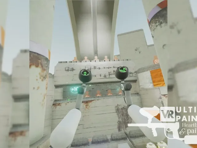 VR Ultimate Paintball: Heartbreak, Regret & Paintbots
