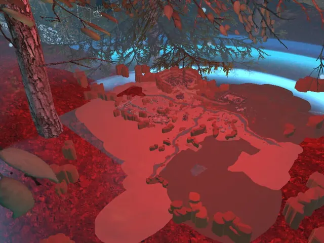 VR Wonderland: mini civilizations in a forest