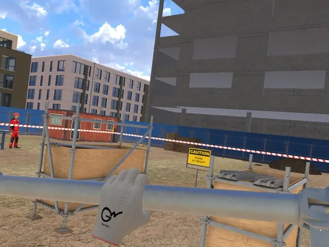 Wedge Lock Scaffolding VR Training