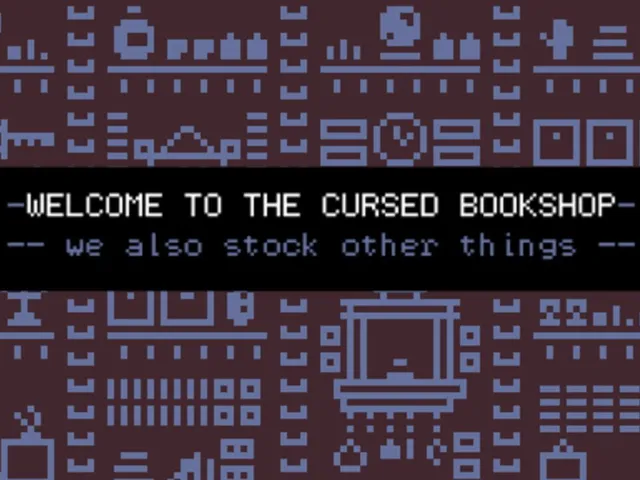 Welcome to the Cursed Bookshop we also stock other things