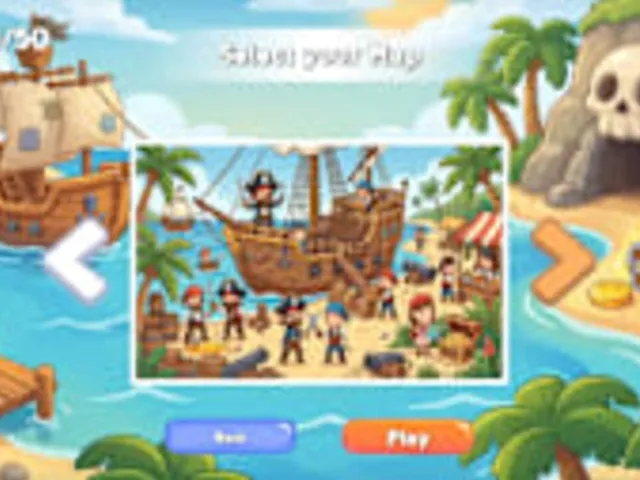 Where are Leo and Mia? Pirate Island