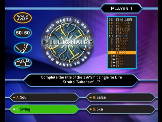Who Wants to Be a Millionaire: 1st Edition