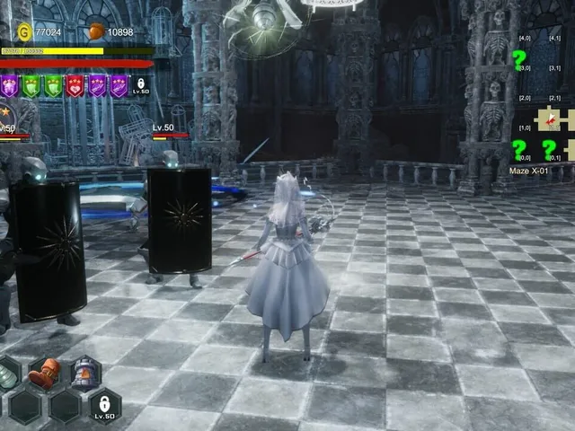 Widow in the Endless Labyrinth