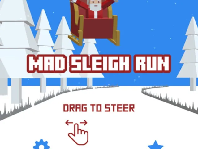 Xmas Santa Mad Sleigh Run