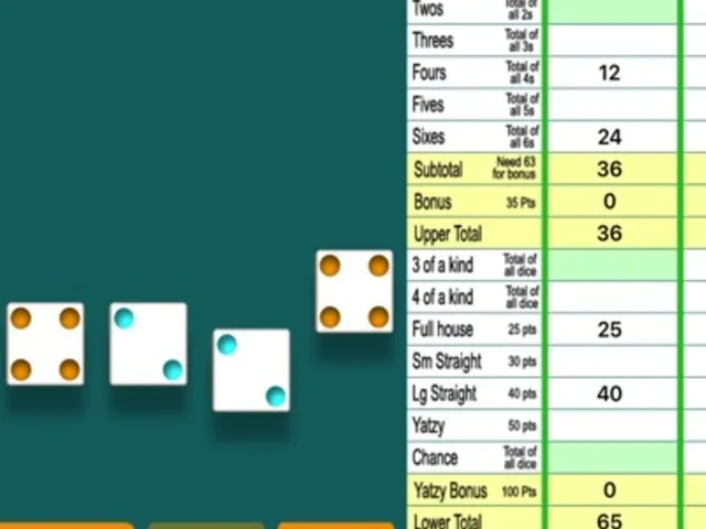 Yatzy for iPad