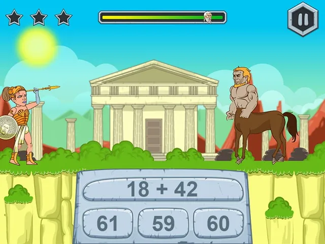 Zeus vs Monsters: Math Game for Kids