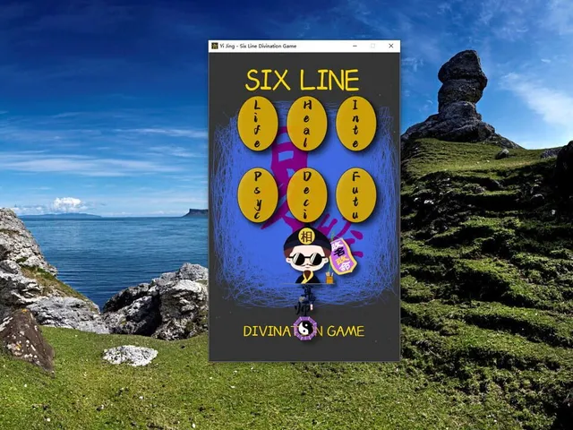 Zhouyi Six Lines Divination Game