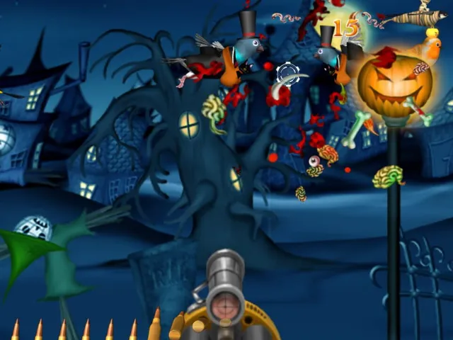 Zombie Birds First Encounter Halloween