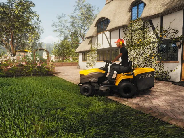 Lawn Mowing Simulator