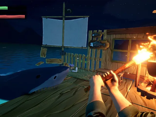Ocean Raft Simulator & Survival